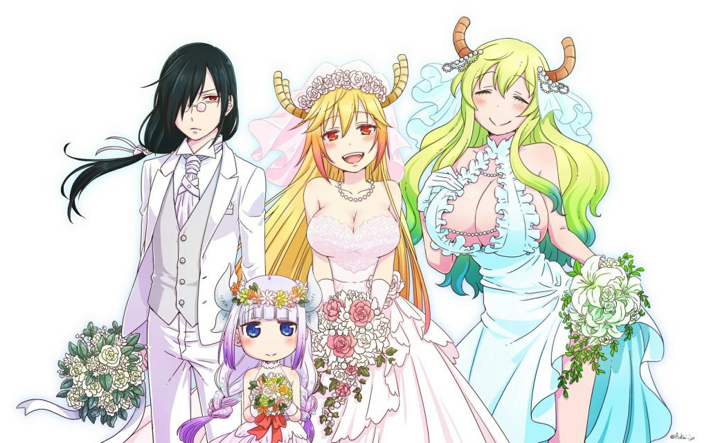 Kobayashi’s Dragon Maid 1024x640 - Top 10 anime dễ thương nhất