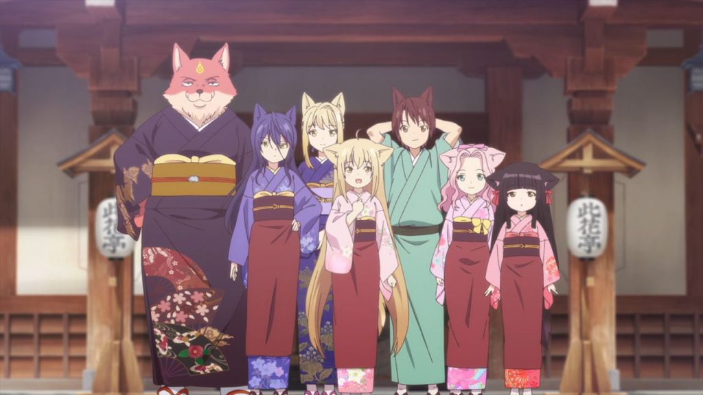 Konohana Kitan 1024x576 - Top 10 anime dễ thương nhất