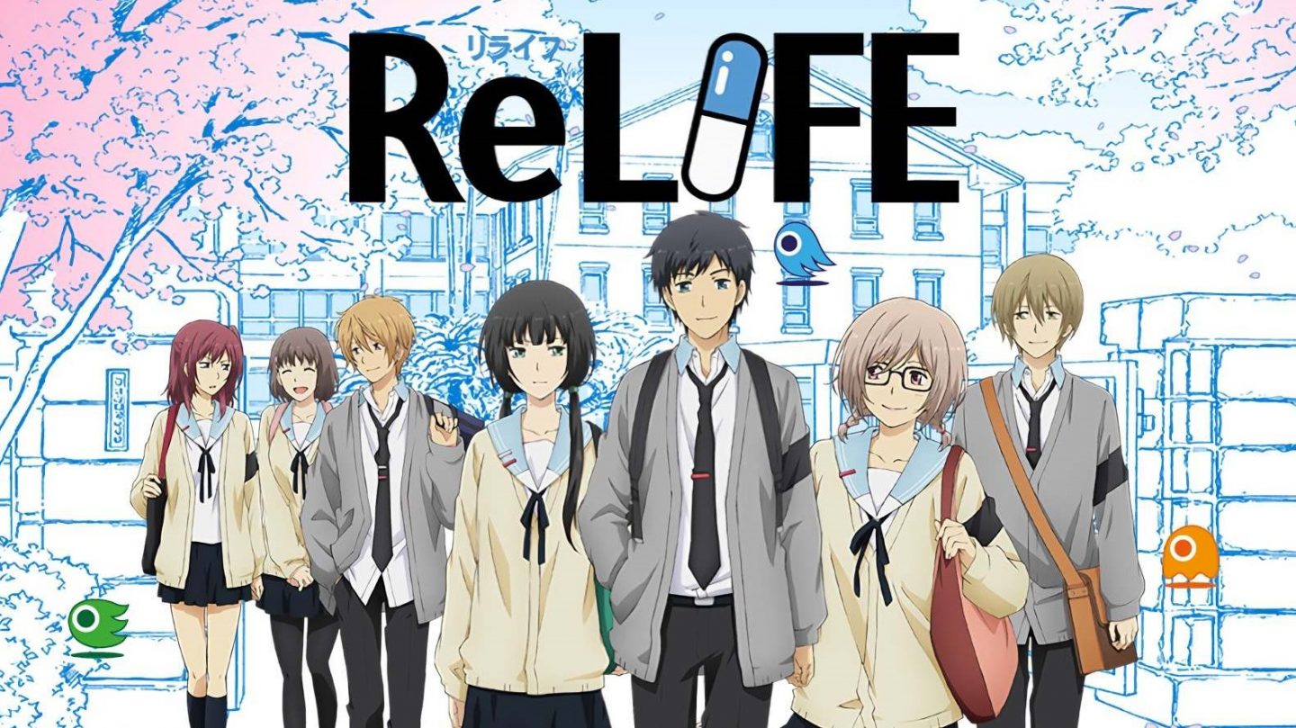 Relife - Top anime cute bạn đừng nên bỏ lỡ